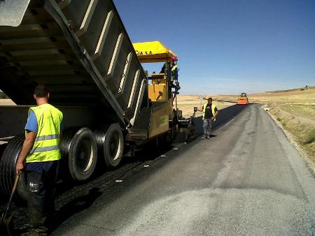 Imagen La Diputación finaliza las obras de mejora de la carretera de Hontanares a Los Huertos